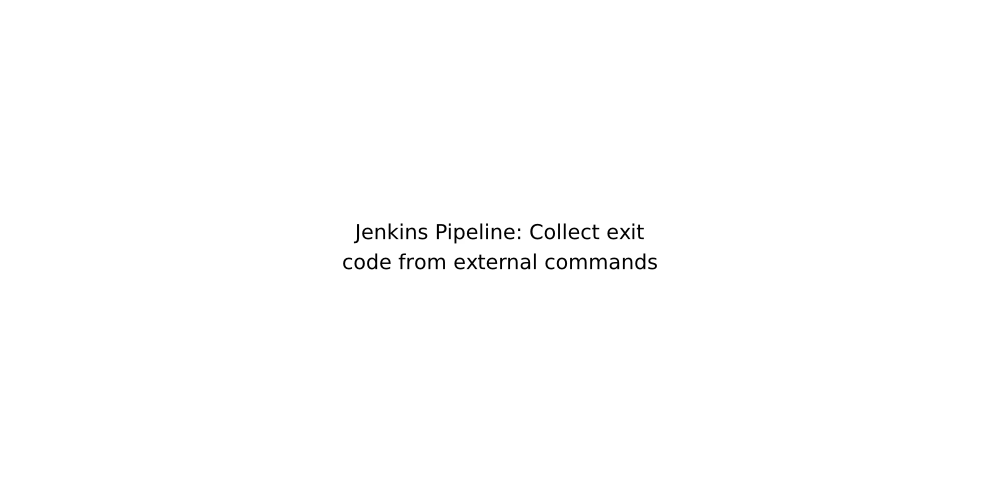 Jenkins Pipeline: Collect exit code from external commands