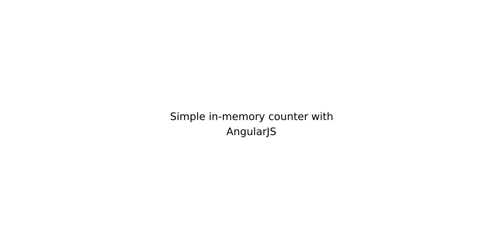 Simple in-memory counter with AngularJS