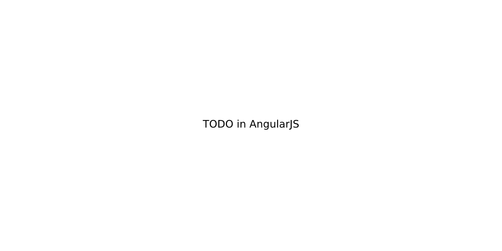 TODO in AngularJS
