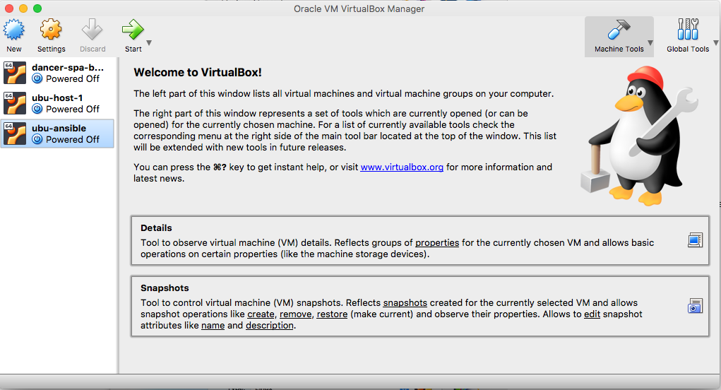 how to use virtualbox on mac linux